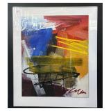 Lot 001-001   Bruce Conforti, Cleveland Artist Signed Abstract
