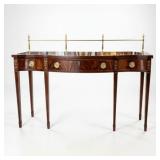 Councill Craftsman Flame Mahogany Sideboard with Gallery