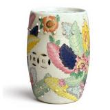 Chinese Tobacco Leaf Garden Stool