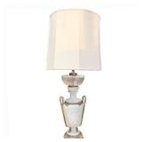 Ormolu Mounted Celadon Crystal, Porcelain and Pâte-sur-pâte Lamp