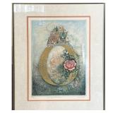Michael Muchnik, "The Ring and the Rose", Signed and Numbered Lithograph