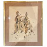Reuven Rubin (Israeli, 1893-1974) Fiddlers, Signed and Numbered Lithograph