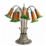 Meyda Pond Lily 10-Light Table Lamp