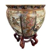 Satsume Style Fish Bowl/Planter