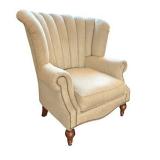 Lot 002-002 Sherrill Furniture Channel Back Extra Large Arm Chair