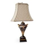 Hand-Painted Honey Bee Decorated Accent Lamp