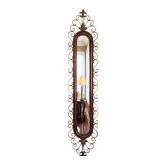 Scroll Worked Narrow Accent Mirror