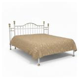 Hollywood Regency Style Enameled Bed Frame