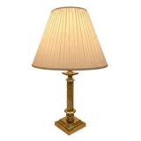 Rembrandt Brass Spiral Column Table Lamp