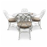 Frontgate 5-Piece Cast Aluminum Patio Dining Set