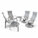  Homecrest / Crestmark International 6-Piece Patio Lounge Set