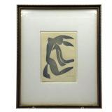 Henri Matisse 1952 Nu Bleu ll