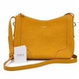 Furla Perla Crossbody BF16 VMT Leather Girasole Shoulder Bag