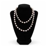 White & Black Pearl Necklace