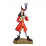 Large Disney Big Figs "Captian Hook" Figurine on Stand, Hand Painted and Made of Heavy Composite Mat
