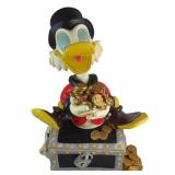 Large Disney Big Figs "Scrooge McDuck" Figurine, Hand Painted and Made of Heavy Composite Material C