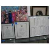 Presidential docs & invitations