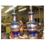 Venetian glass lamps Italy