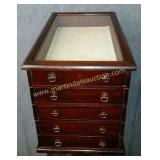 vintage display case