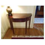 HENKEL HARRIS SCALLOPED EDGE TABLE