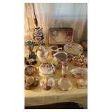 Victorian Period Glass & Porcelain