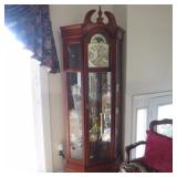 RIDGEWAY CURIO GRANDFATHER CLOCK