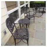 Iron Outdoor Patio Set with Cushions