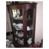 Antique Curio Cabinet and all thats in it! Antique Curio Cabinet and all thats in it!