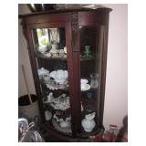 Antique Curio Cabinet and all thats in it!