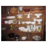 Tons of Milk Glass Tons of Milk Glass