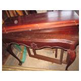 Mahogany Card Table with Leaves Mahogany Card Table with Leaves