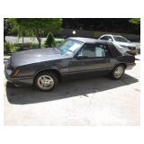 1984 Mustang GT Convertible 5 Speed 5.0 Engine 112,000 Miles 