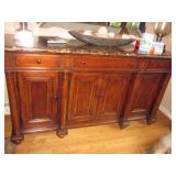 Marble Top Buffet/Sideboard Fredericksburg Marble Top Buffet/Sideboard Fredericksburg