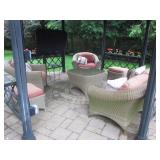 Martha Stewart Beautiful Outdoor Wicker Suite Members Mark Agio Patio Seati... Martha Stewart Beautiful Outdoor Wicker Suite Members Mark Agio Patio Seati...