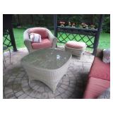 Martha Stewart Beautiful Outdoor Wicker Suite Members Mark Agio Patio Seati... 