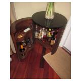 Really Cool Round Table Opens To A Bar Really Cool Round Table Opens To A Bar