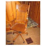 Antique Swivel Chair 