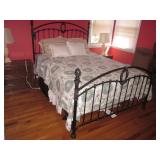 Queen Iron Bed 