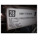 Pre-lit Wesley Spruce Tree 6.5 