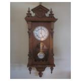 Antique German R A Wall Clock 