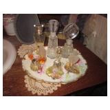 Vanity Sets Vintage Perfume Bottles 