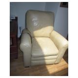 Leather Alabaster Living Room Suite  