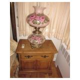 Vintage Pair Hurricane Lighting Carlton House Fine Furniture Bedroom Suite 