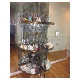 Stunning Bakers Rack Display Shelving 