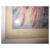 Listed Art Oils, Prints, Lithographs & Artist Proofs  