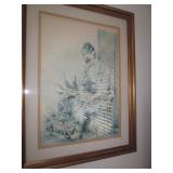 Listed Art Oils, Prints, Lithographs & Artist Proofs  