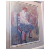 Listed Art Oils, Prints, Lithographs & Artist Proofs  