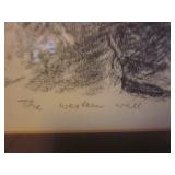 Listed Art Oils, Prints, Lithographs & Artist Proofs  