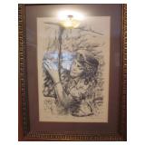 Listed Art Oils, Prints, Lithographs & Artist Proofs  