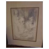 Listed Art Oils, Prints, Lithographs & Artist Proofs  